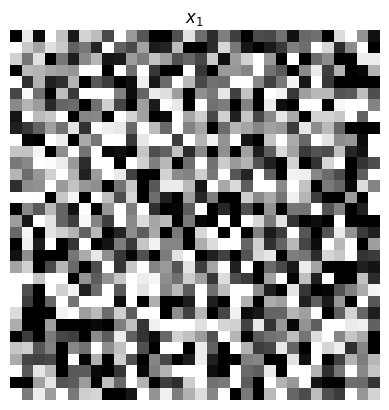 The shared noise sample
